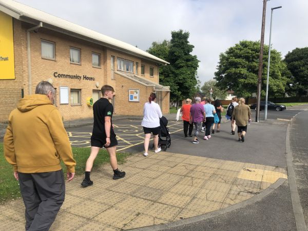 group of walkers